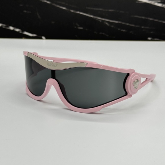 NEW VE4475 5485/87 VERSACE MOD 4475 5485/87 PINK WOMEN SUNGLASSES VE4475 548587 - Picture 1 of 11